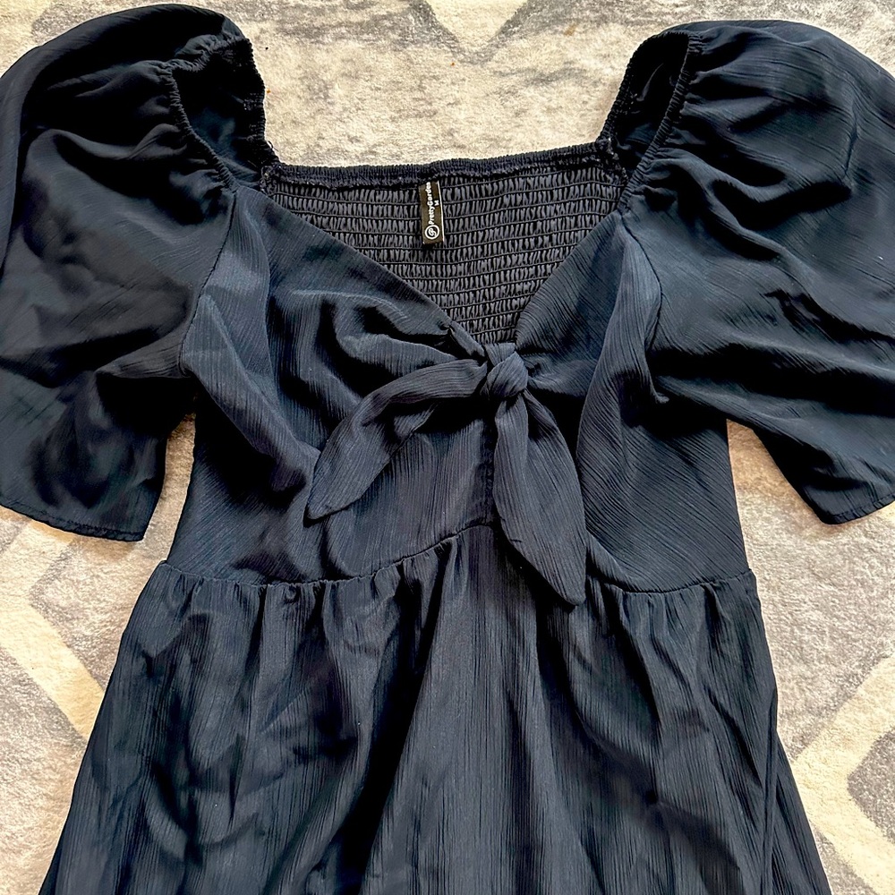Tie Front Maxi/Midi Dress